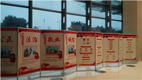 八棱柱展板 八棱柱展板