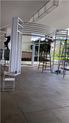 特装专业生产搭建