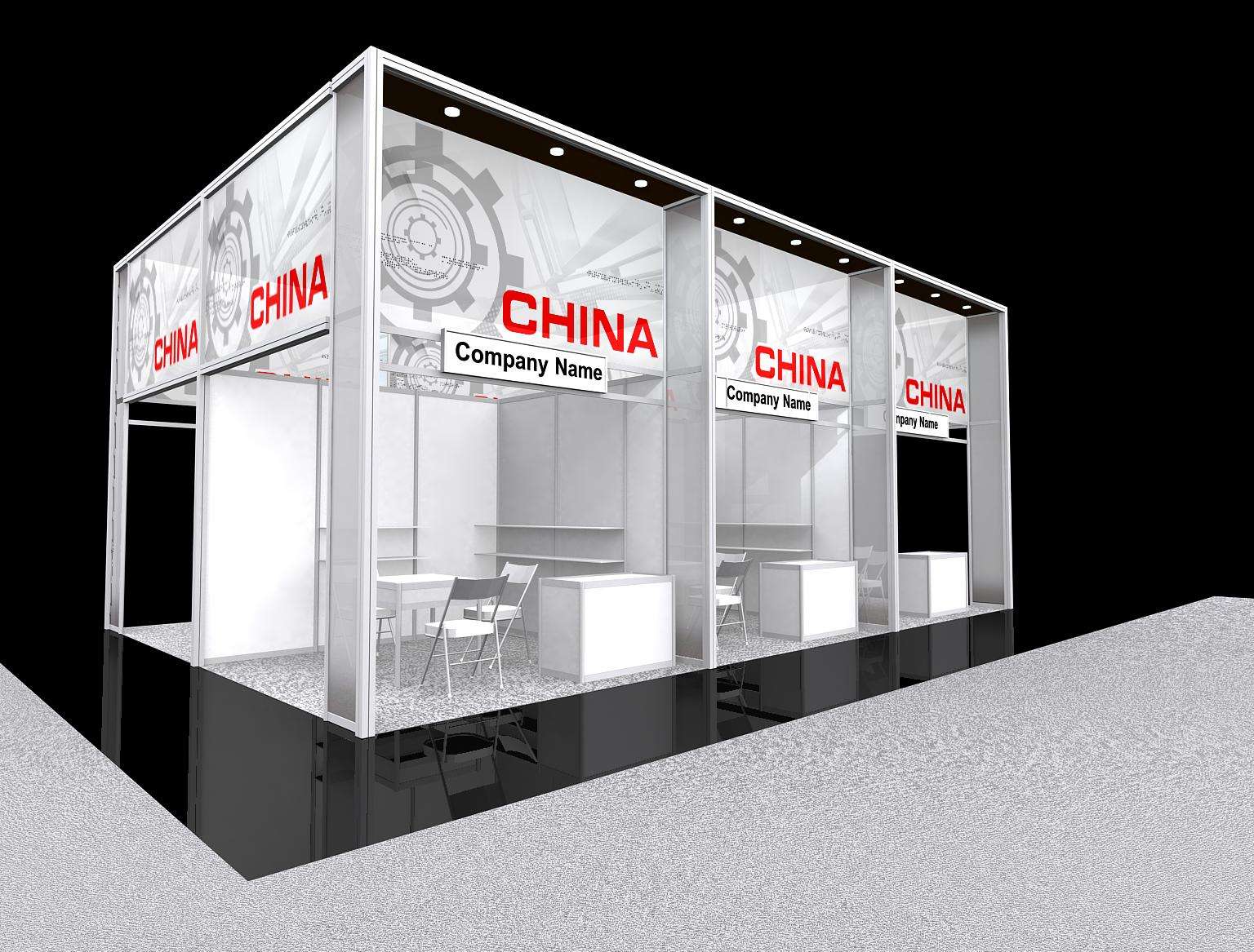 八棱柱标准展位 八棱柱标准展位