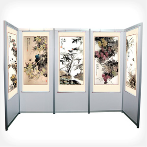 立欣书画折叠展板 立欣书画折叠展板