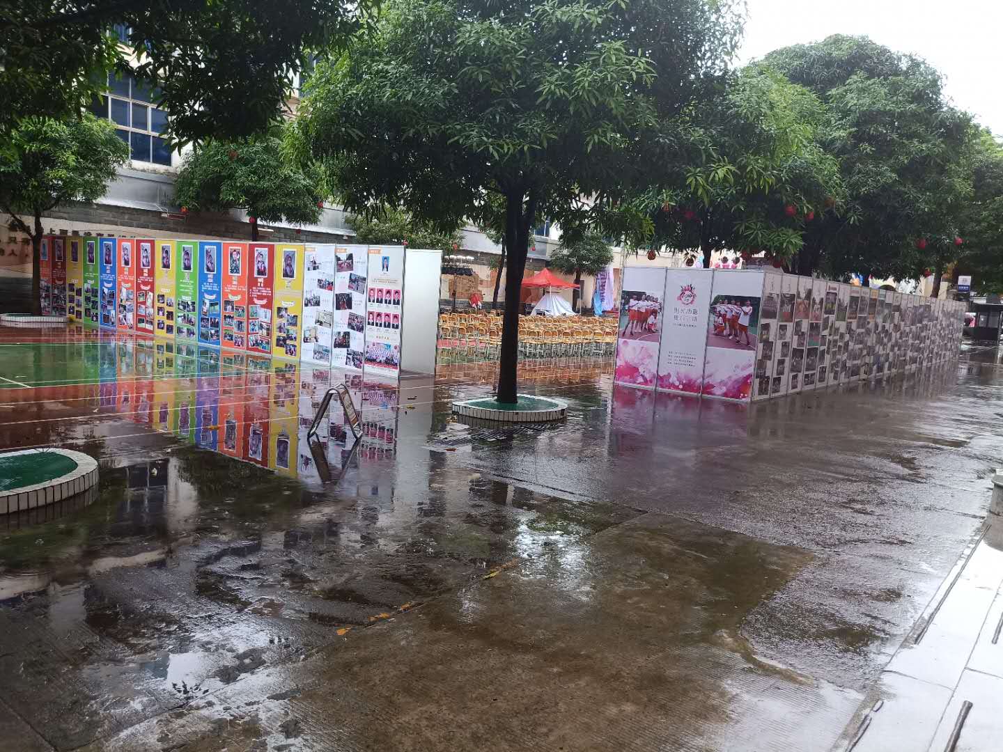 八棱柱展板展架 八棱柱展板展架