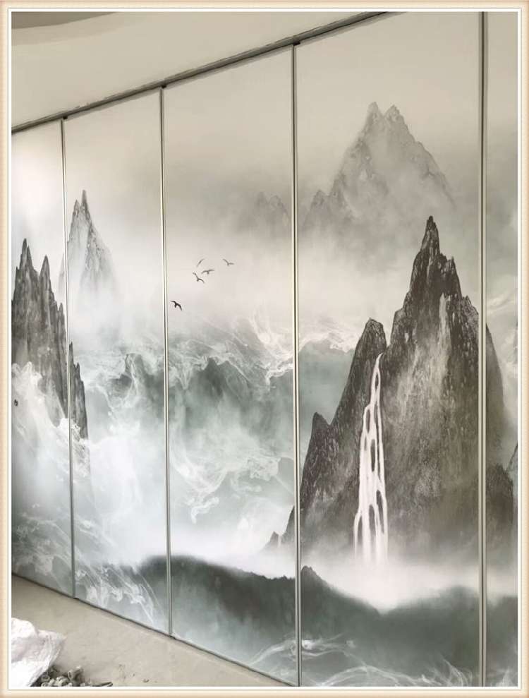 移动折叠屏风 移动折叠屏风