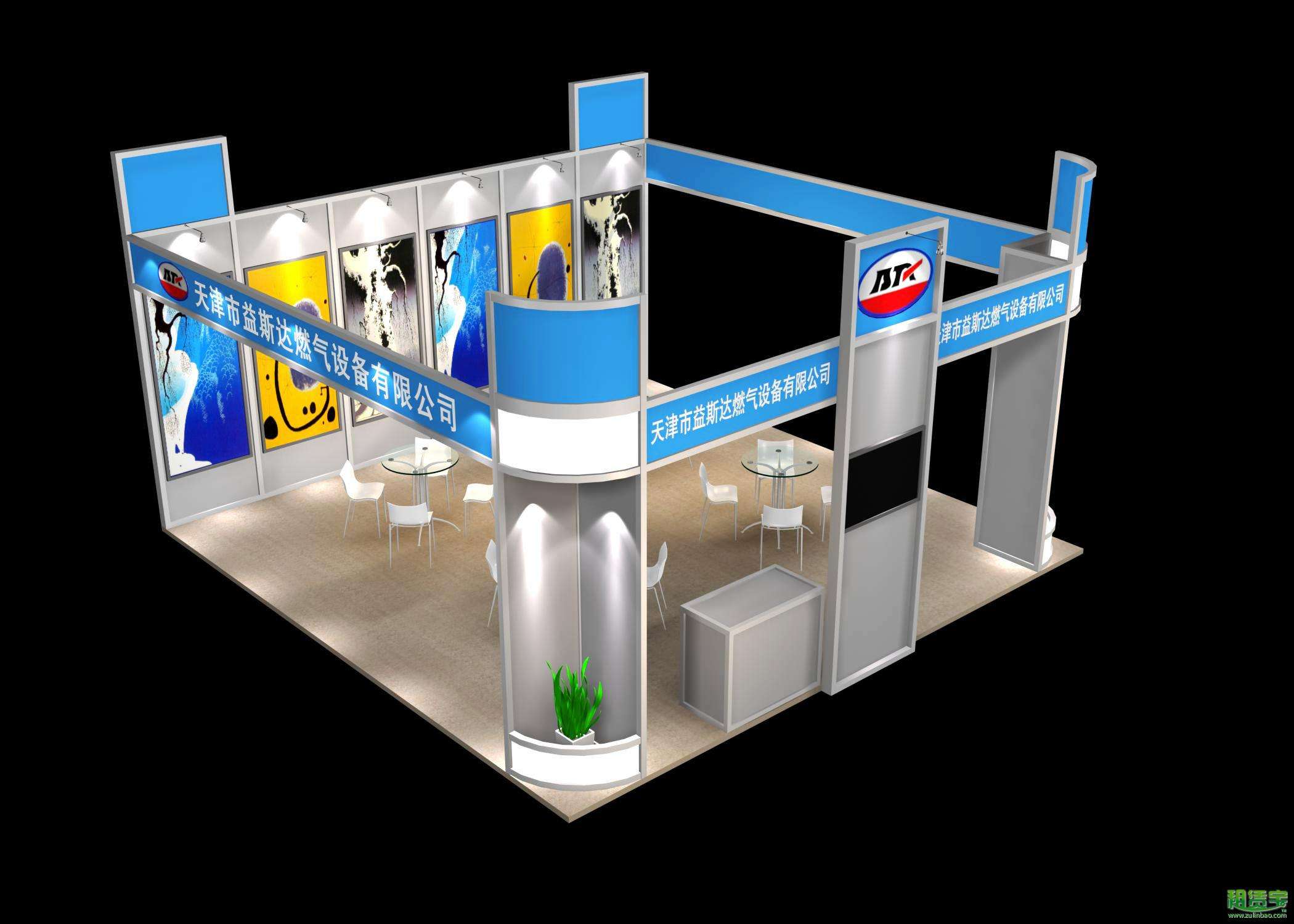 方柱特装展位 方柱特装展位